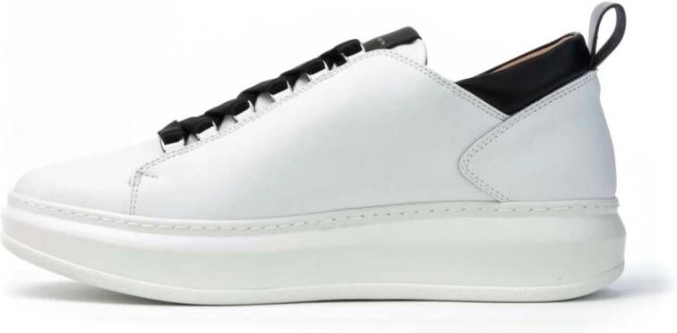 Alexander Smith Wembley Heren Tennisgeïnspireerde Sneakers White Heren