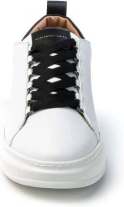 Alexander Smith Wembley Heren Tennisgeïnspireerde Sneakers White Heren