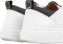 Alexander Smith Wembley Leren Sneaker Wit Donkergrijs White Heren - Thumbnail 8