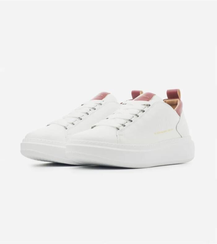 Alexander Smith Wembley Man White Red Sneakers Multicolor Heren