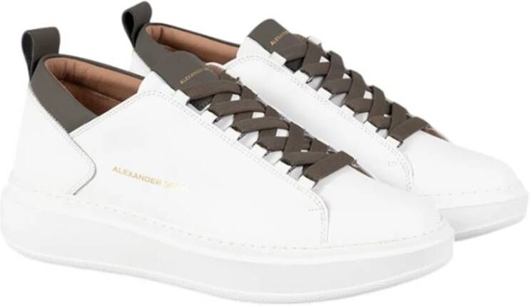 Alexander Smith Wembley Sneakers White Heren