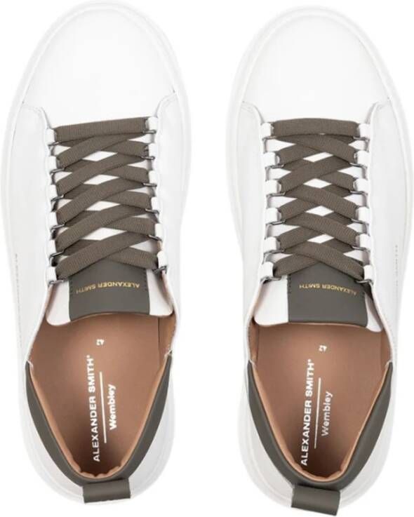 Alexander Smith Wembley Sneakers White Heren