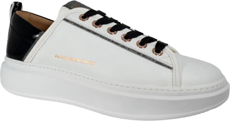 Alexander Smith Wembley Sneakers Wit Zwart White Dames