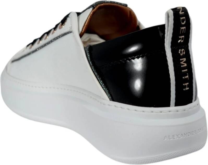 Alexander Smith Wembley Sneakers Wit Zwart White Dames