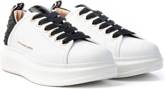 Alexander Smith Wembley Sportieve Elegante Sneakers White Dames