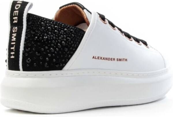 Alexander Smith Wembley Sportieve Elegante Sneakers White Dames