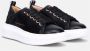 Alexander Smith Wembley Sportieve Zwarte Sneakers Zwart Dames - Thumbnail 5