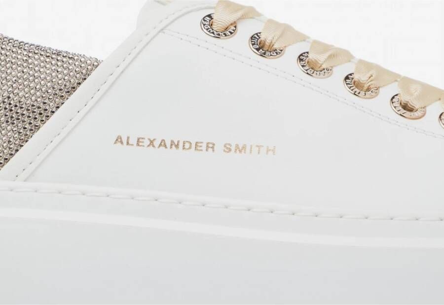 Alexander Smith Wit Beige Wembley Vrouw Sneakers White Dames