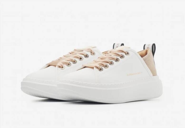 Alexander Smith Wit Koper Wembley Vrouw Sneakers White Dames