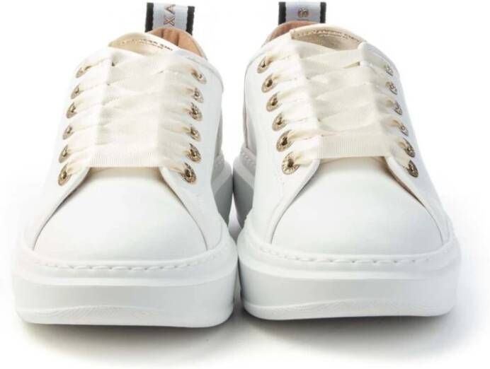 Alexander Smith Wembley Wit Goud Sneakers Vrouwen White Dames