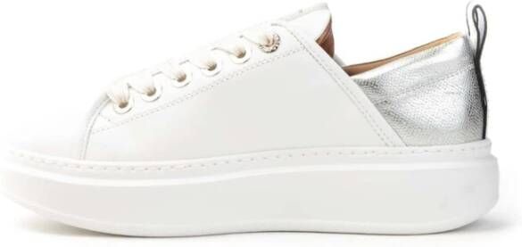 Alexander Smith Wembley Wit Zilver Sneaker White Dames