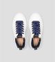 Alexander Smith Wembley Woman White Blue Sneakers White Dames - Thumbnail 9