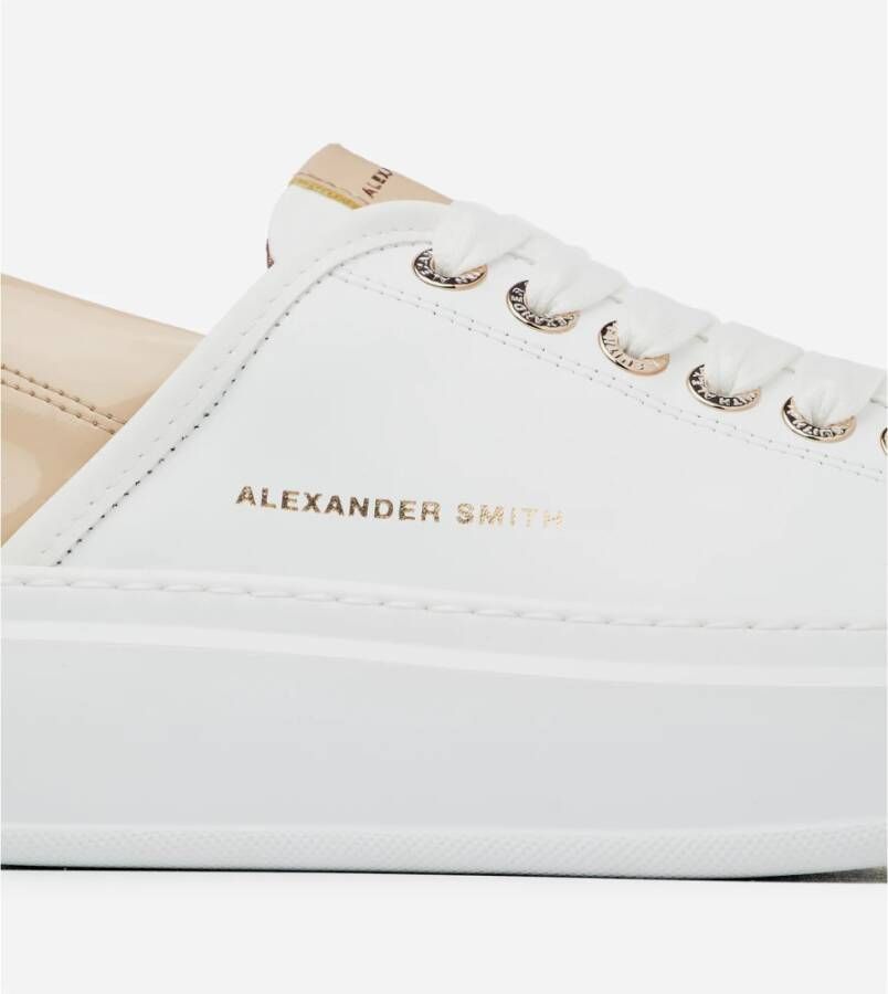 Alexander Smith Wembley Woman White Nude Sneakers Multicolor Dames