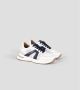 Alexander Smith Wit Blauw Runner Sneakers White Heren - Thumbnail 3