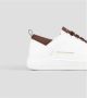 Alexander Smith Wit-Bruin Leren Sneakers Wembley Stijl White Heren - Thumbnail 4