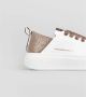 Alexander Smith Wit Licht Brons Sportieve Sneakers White Dames - Thumbnail 2