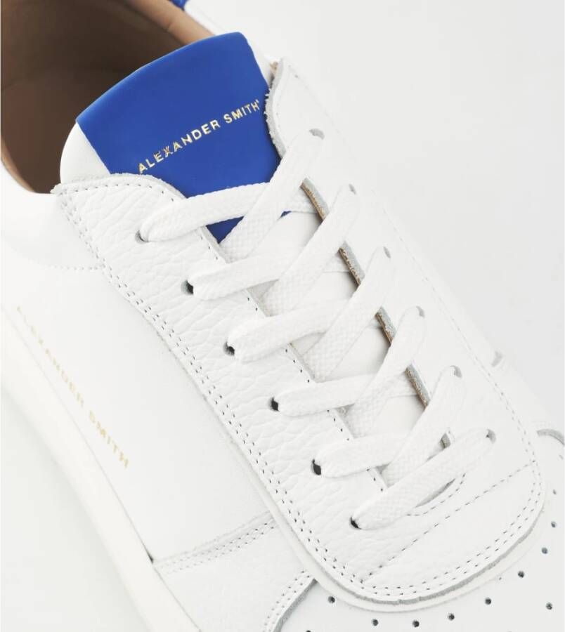 Alexander Smith Witte Bluet Sneakers Multicolor Heren