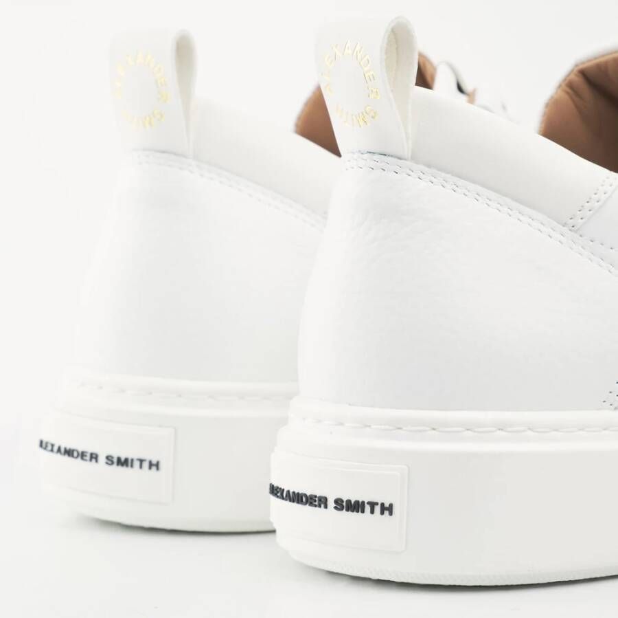 Alexander Smith Witte Bond Street Sneakers White Heren