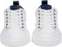 Alexander Smith Bond Sneakers met Contrastdetails White Heren - Thumbnail 7