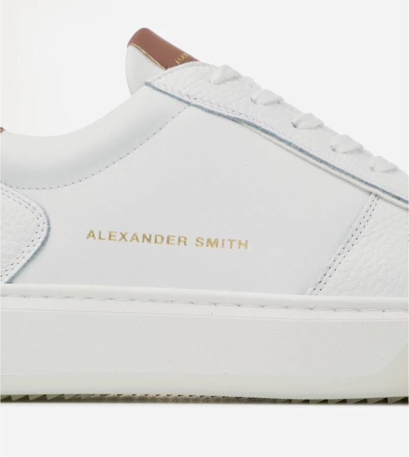 Alexander Smith Witte Kamel Sneakers Multicolor Heren