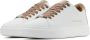 Alexander Smith London Sneakers met Contrasterende Tong en Achterkant White Heren - Thumbnail 10