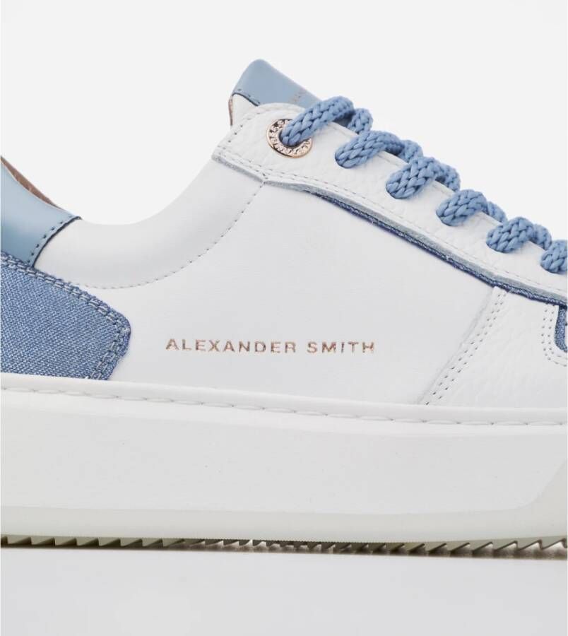 Alexander Smith Witte Licht Avio Sneakers Multicolor Dames