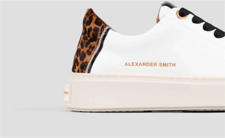 Alexander Smith Witte Mac Sand Jubileum Sneakers White Dames