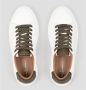 Alexander Smith Witte Militaire Stijl Sneakers White Heren - Thumbnail 5