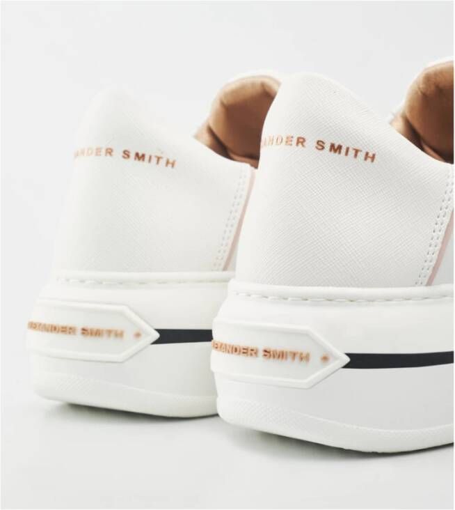Alexander Smith Witte-Roze Sneakers LSW 1948 White Dames