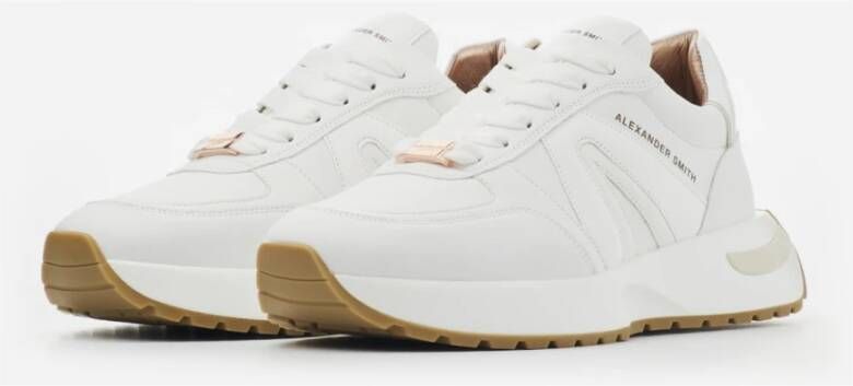 Alexander Smith Witte Runner Sneakers White Dames