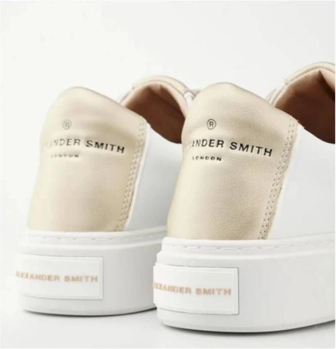 Alexander Smith Witte Sneakers Alazldw 8010.Wrs Model White Dames