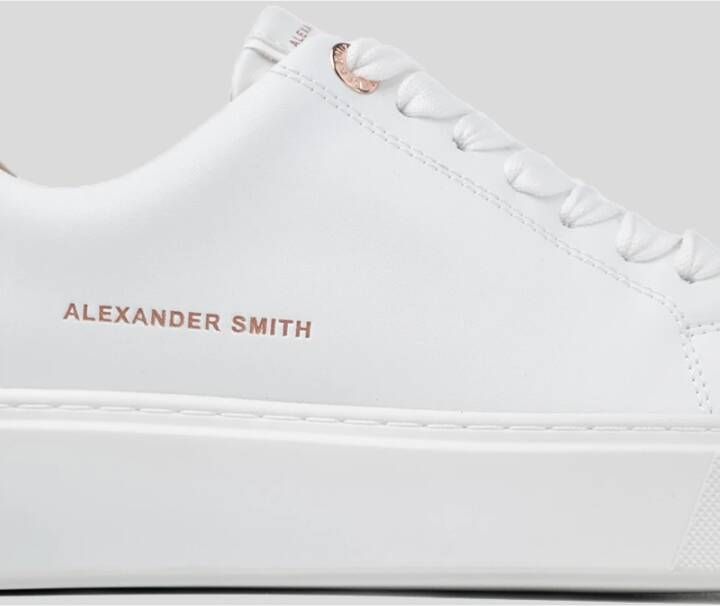 Alexander Smith Stijlvolle Witte Sneakers White Dames