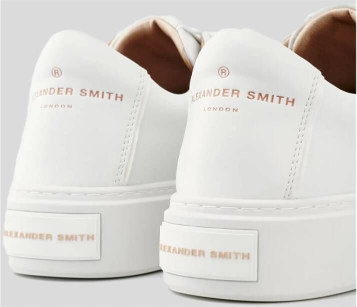 Alexander Smith Stijlvolle Witte Sneakers White Dames