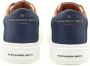 Alexander Smith Witte Sneakers met Blauwe Leren Accenten White Heren - Thumbnail 2