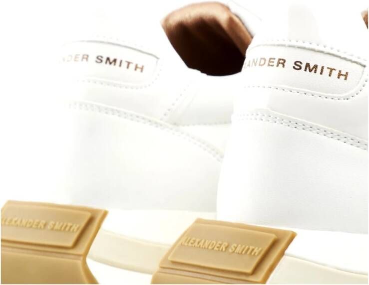 Alexander Smith Witte Sneakers Totale Hyde Stijl White Dames