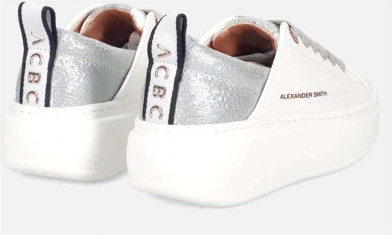 Alexander Smith Witte sneakers White Dames