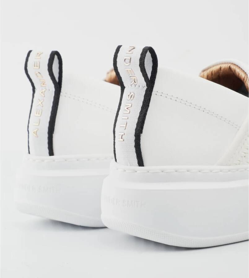 Alexander Smith Witte Wembley Vrouw Sneakers White Dames