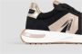 Alexander Smith Zwart Goud Runner Sneakers Black Dames - Thumbnail 2