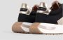 Alexander Smith Zwart Goud Runner Sneakers Black Dames - Thumbnail 4