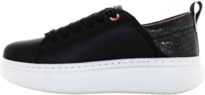 Alexander Smith Zwarte Eco Wembley Sneakers voor Vrouwen Black Dames