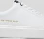 Alexander Smith Witte Leren Veterschoenen 9010Wbk White Heren - Thumbnail 12