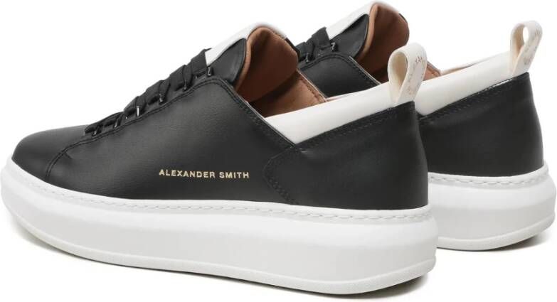 Alexander Smith Zwarte Sneakers Herfst Winter 2023 2024 Black Heren