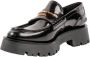 Alexander wang Amandel Teen Leren Loafers Black Dames - Thumbnail 3