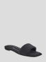 Alexander wang Denim Logo Slide Sandalen Gray Dames - Thumbnail 2