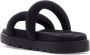 Alexander wang Denim Slide Sandalen met Tubulaire Banden Black Dames - Thumbnail 3