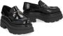 Alexander wang Punk-geïnspireerde Platform Loafers in Zwart Leer Black Dames - Thumbnail 6