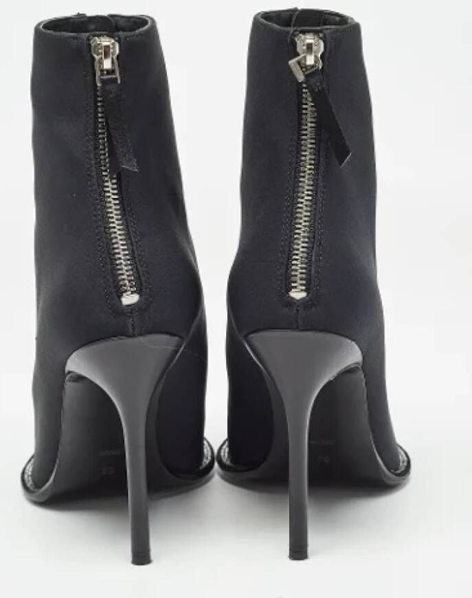 Alexander Wang Pre-owned Canvas boots Black Dames