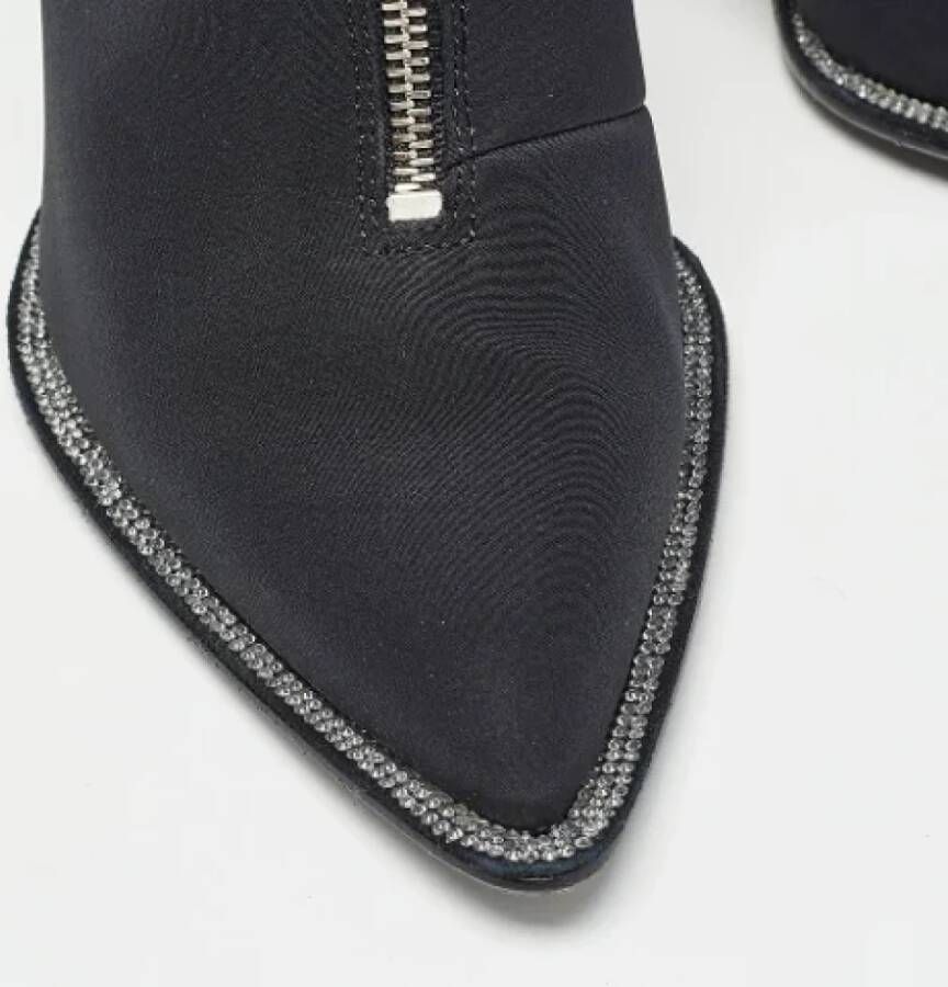 Alexander Wang Pre-owned Canvas boots Black Dames