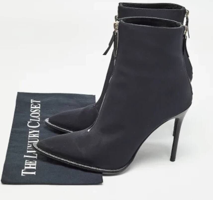 Alexander Wang Pre-owned Canvas boots Black Dames