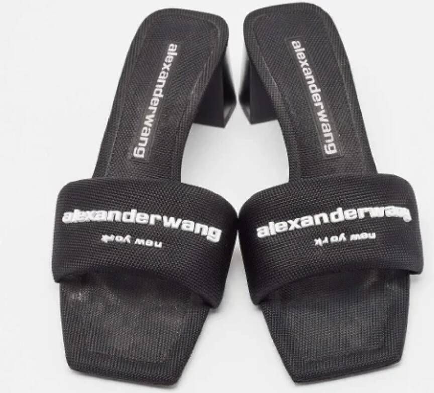 Alexander Wang Pre-owned Canvas sandals Black Dames